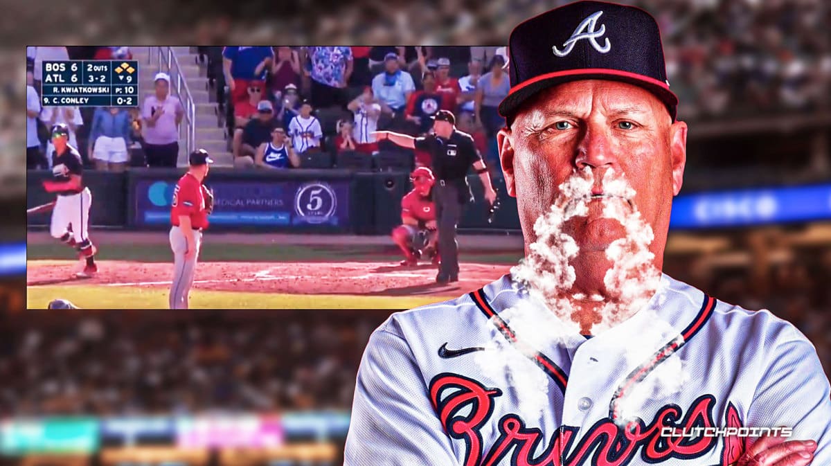 Brian Snitker drops truth bomb on wild Red Sox-Braves pitch clock