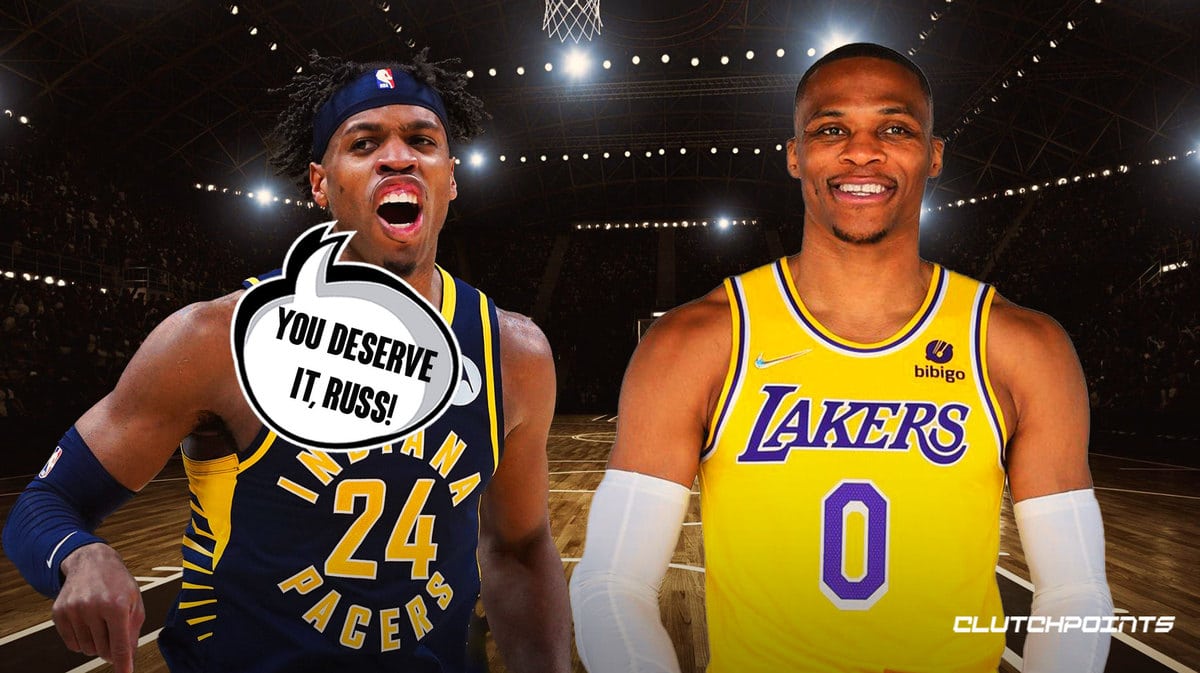 Russell Westbrook, Buddy Hield, Indiana Pacers