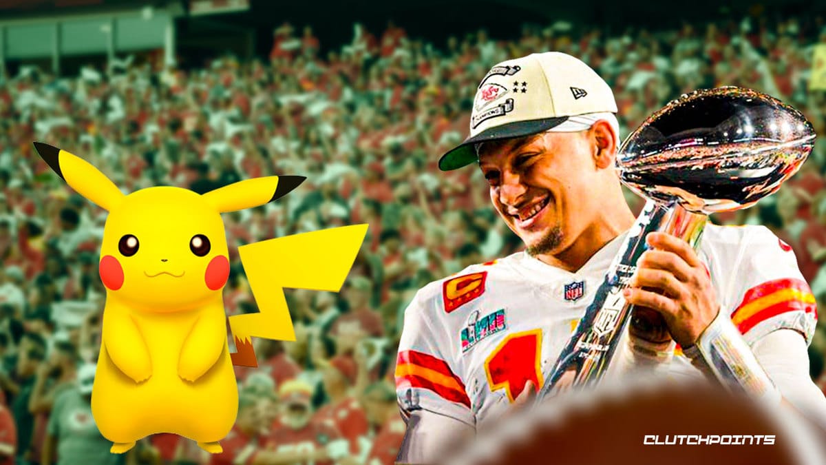 Patrick Mahomes, Chiefs, Pikachu