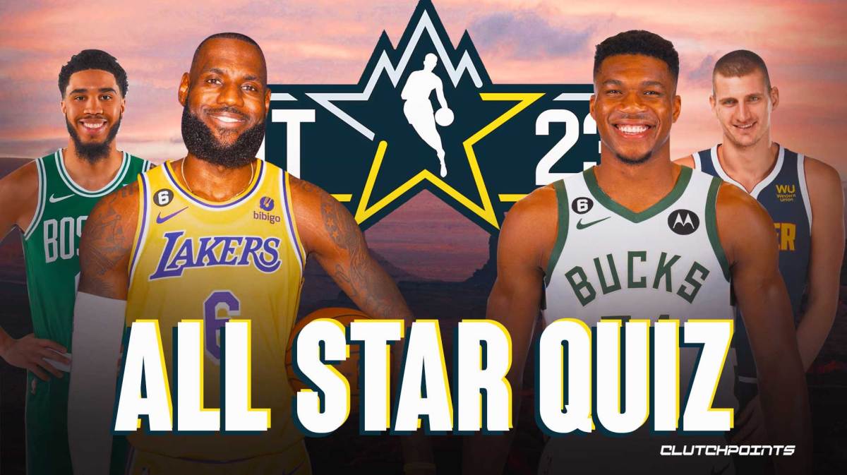 Jayson Tatum, LeBron James, Giannis Antetokounmpo, Nikola Jokic, NBA All-Star Quiz
