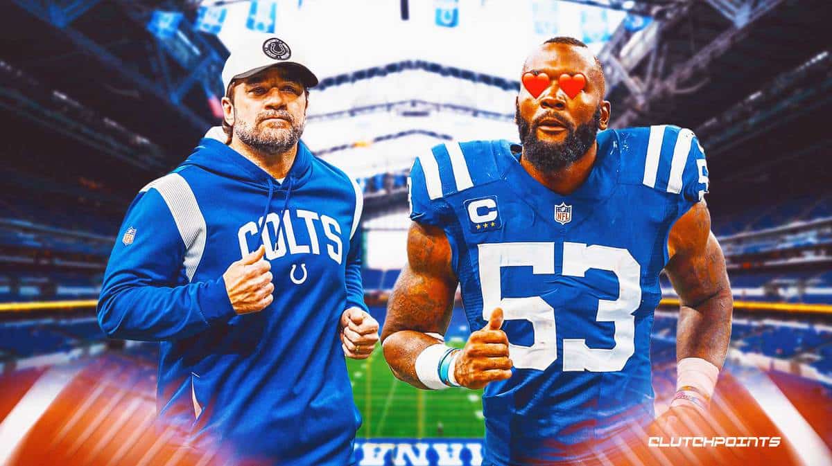 Shaquille Leonard, Jeff Saturday, Colts