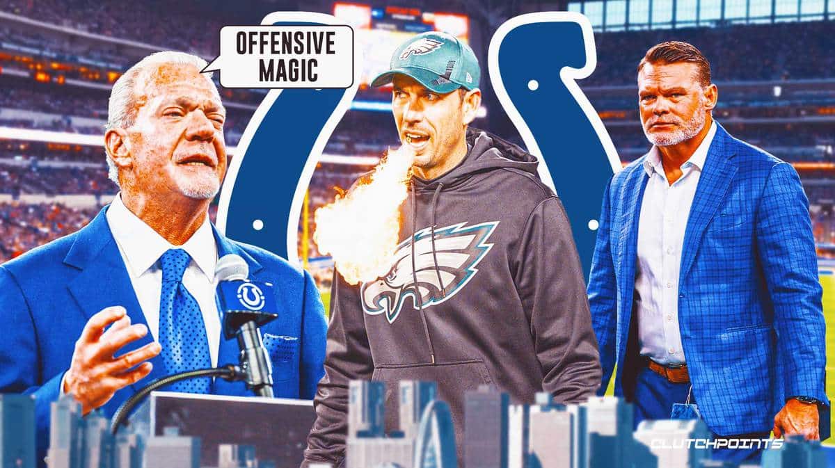 Shane Steichen, Jim Irsay, Chris Ballard, Indianapolis Colts, Colts head coach