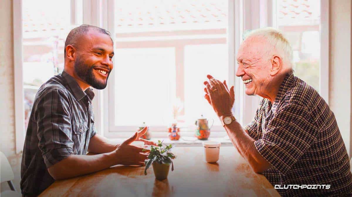 Dak Prescott, Jerry Jones, Dallas Cowboys