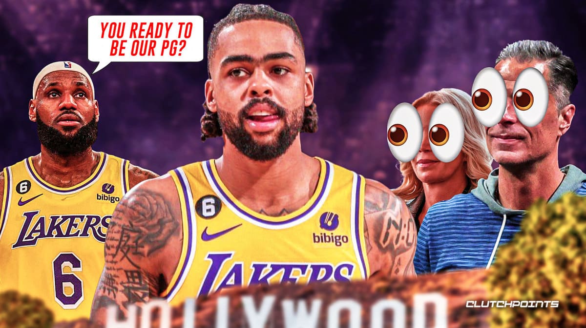 D'Angelo Russell, Lakers, LeBron James, Rob Pelinka