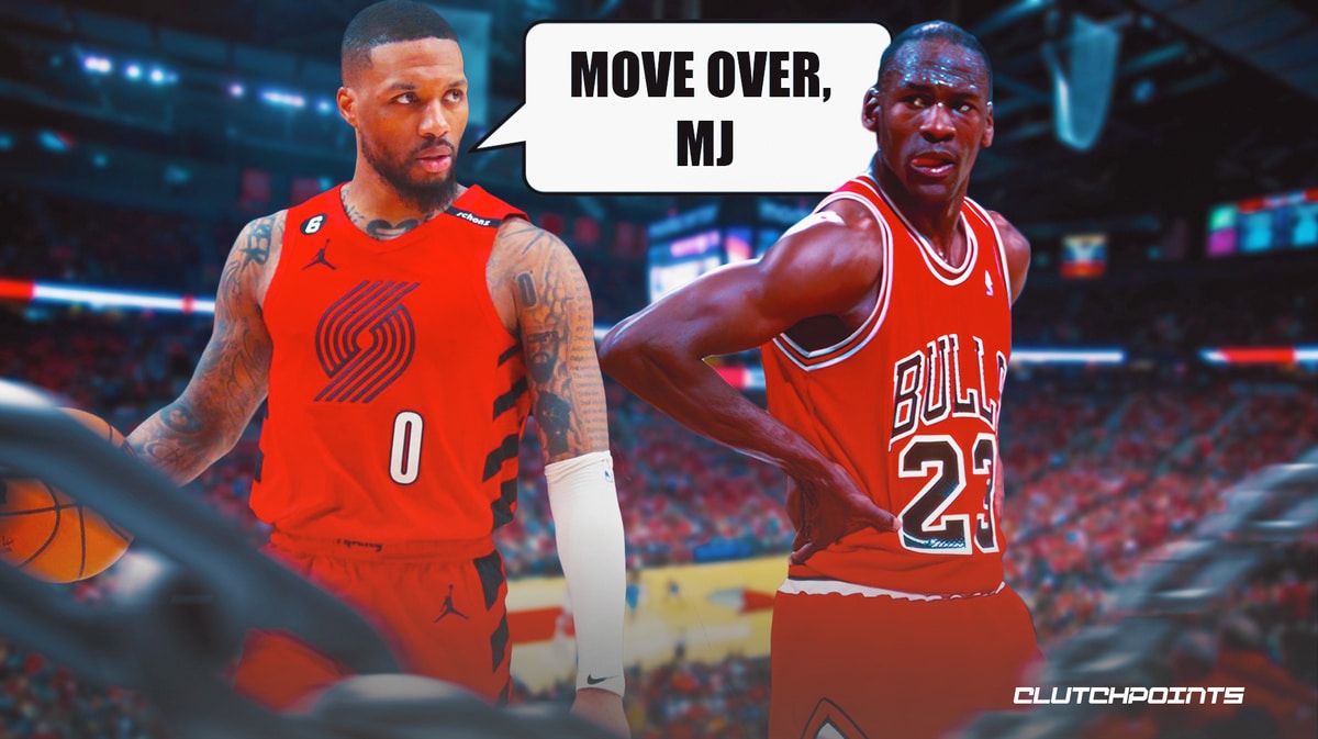 Damian Lillard, Michael Jordan, Portland Trail Blazers