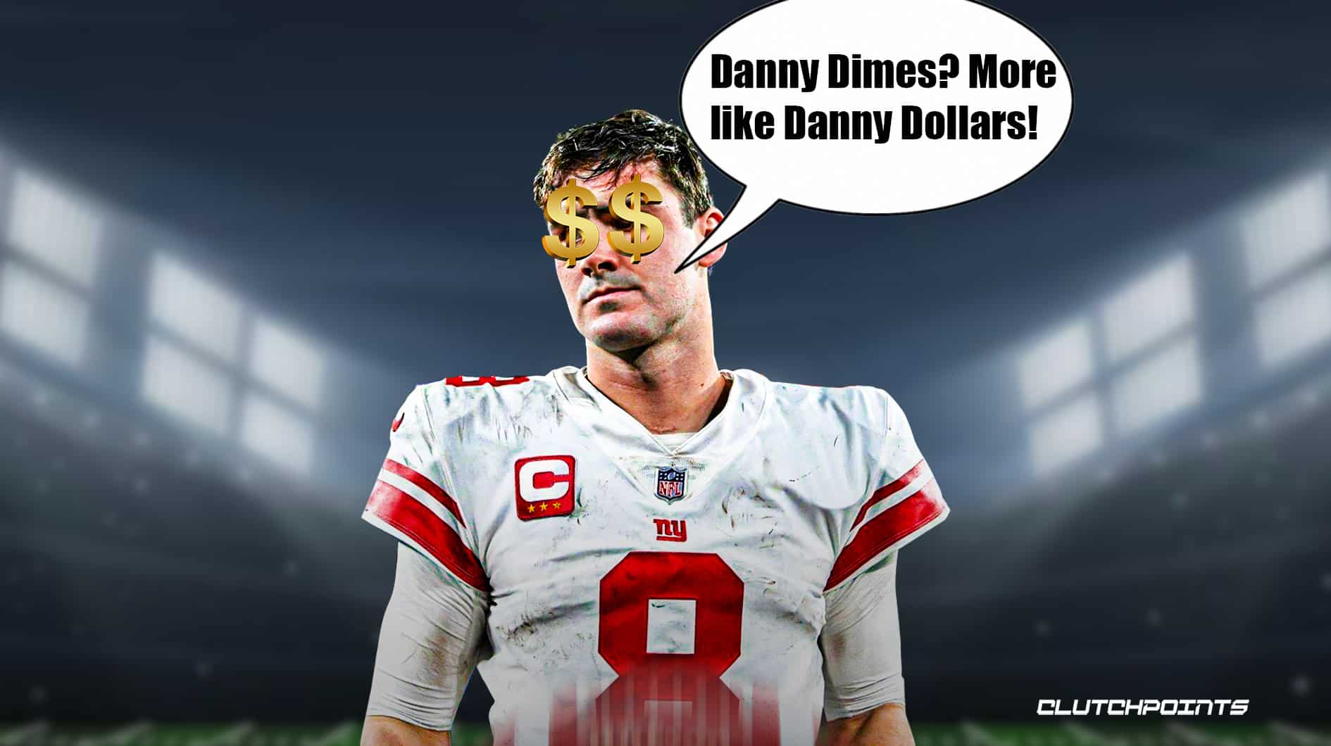 Danny Dimes New York Football Daniel Jones Sports Fantasy Football