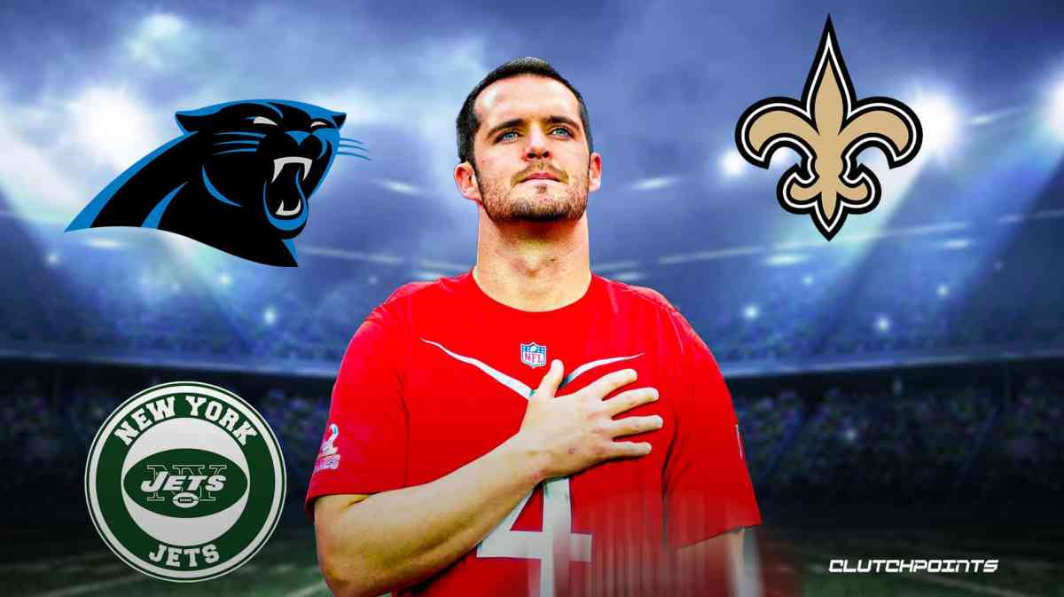 Derek Carr, Panthers, Saints, Jets, NFL free agency
