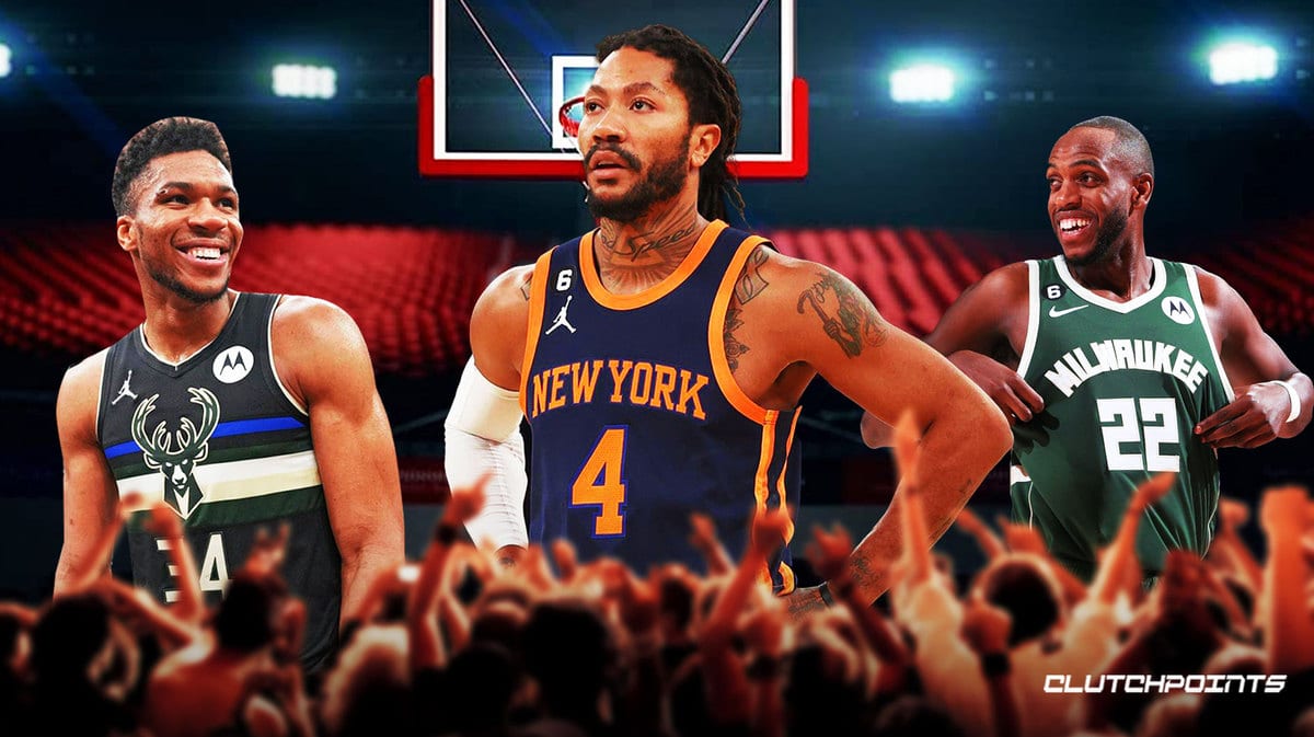 Derrick Rose, Giannis Antetokounmpo, Khris Middleton, Bucks, Knicks, trade