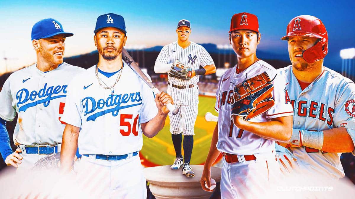 Dodgers, Freddie Freeman, Mookie Betts, Aaron Judge, Shohei Ohtani, Mike Trout