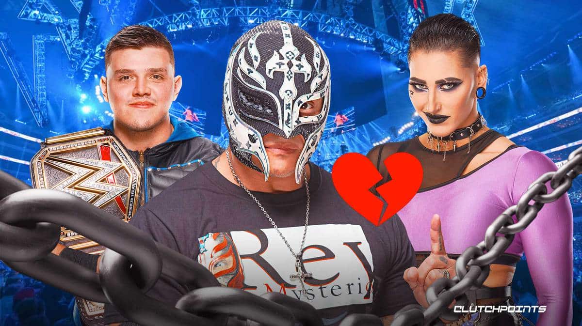 Dominik Mysterio Rhea Ripley Ruin Rey Mysterio S Valentine S Day