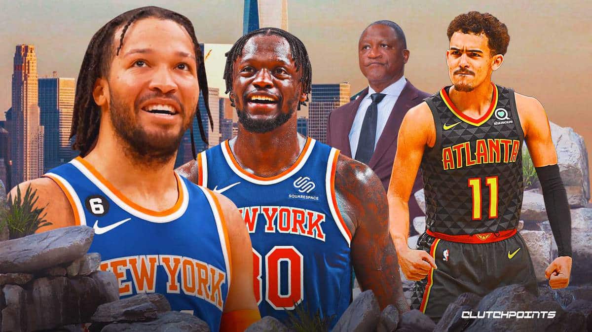 Dominique Wilkins, Trae Young, Julius Randle, Jalen Brunson, Knicks, Hawks