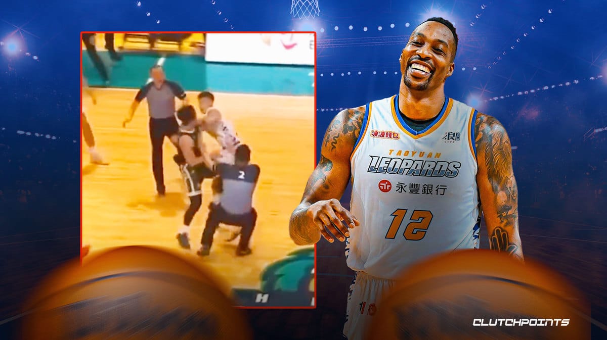 Dwight Howard, Taiwan T1 League, brawl, Leopards