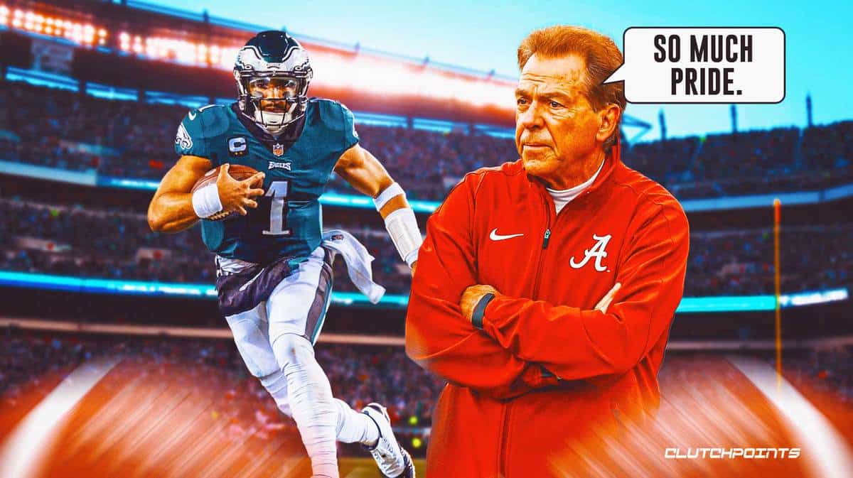 Eagles, Jalen Hurts, Nick Saban