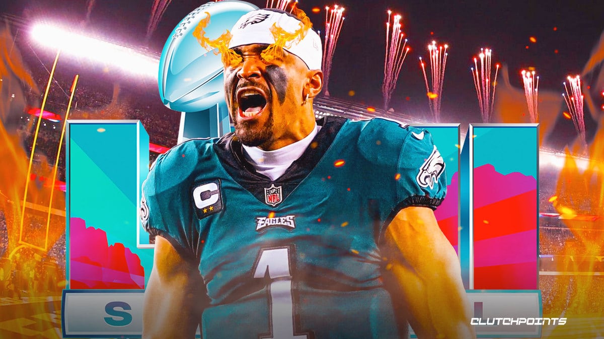 Jalen Hurts, Eagles, Super Bowl