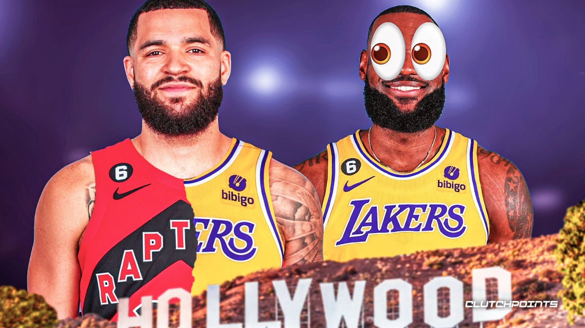Fred VanVleet, LeBron James, Toronto Raptors, Los Angeles Lakers