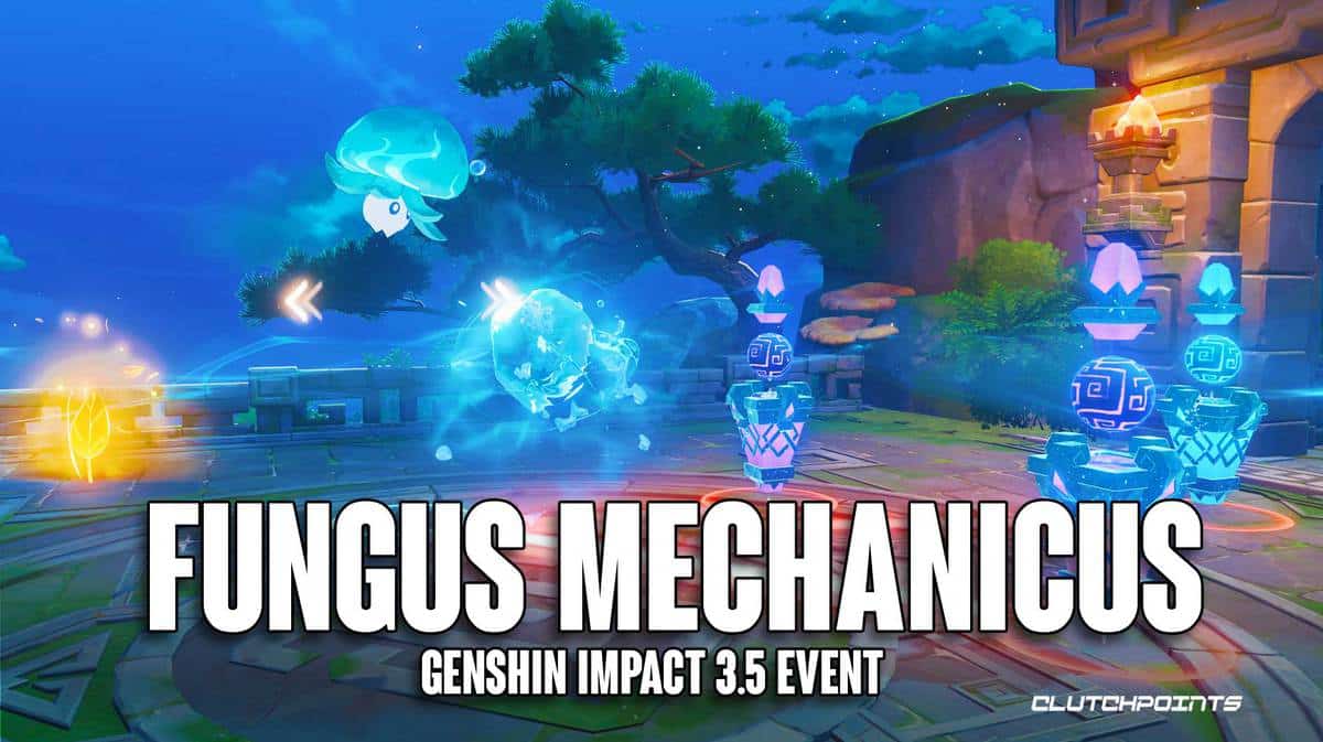fungus mechanicus, genshin impact 3.5 fungus mechanicus, genshin 3.5 event, genshin impact 3.5, genshin