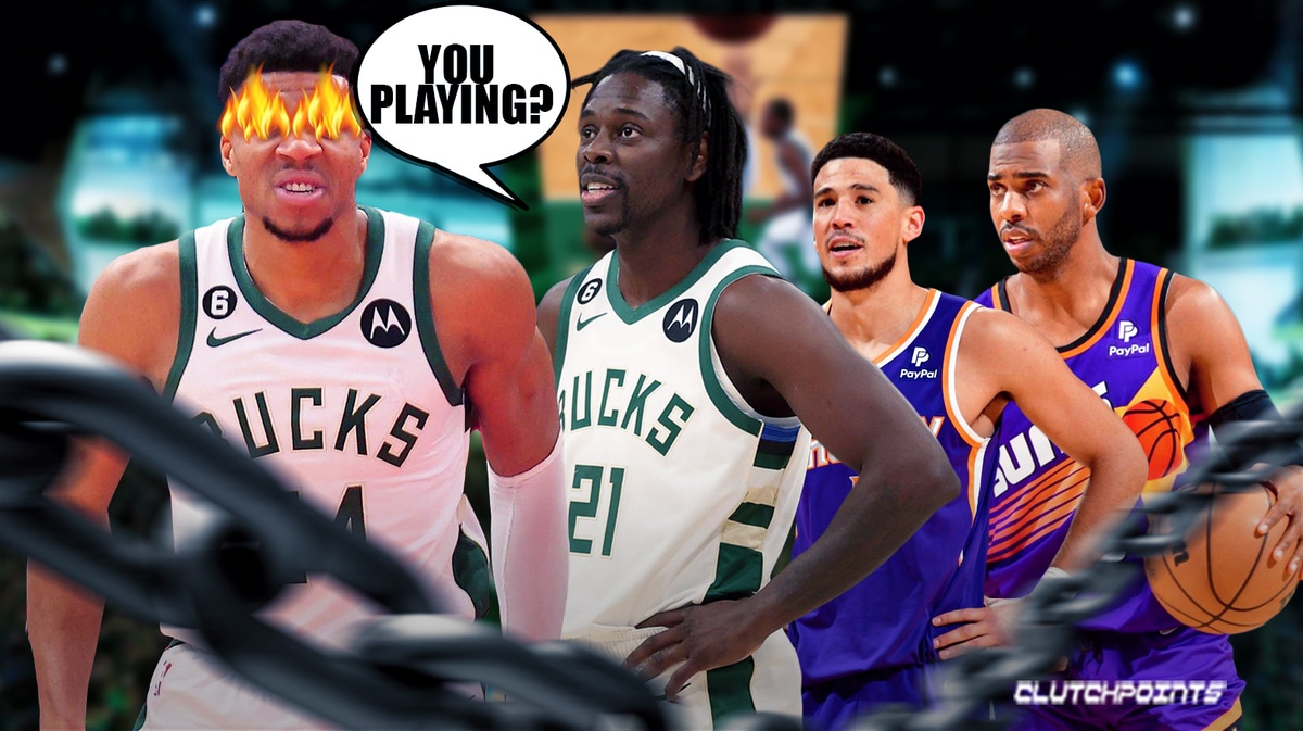 Giannis Antetokounmpo, Suns, Bucks