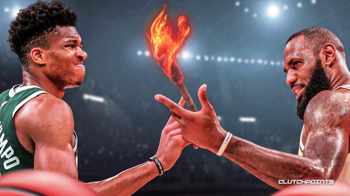 Giannis Antetokounmpo, LeBron James