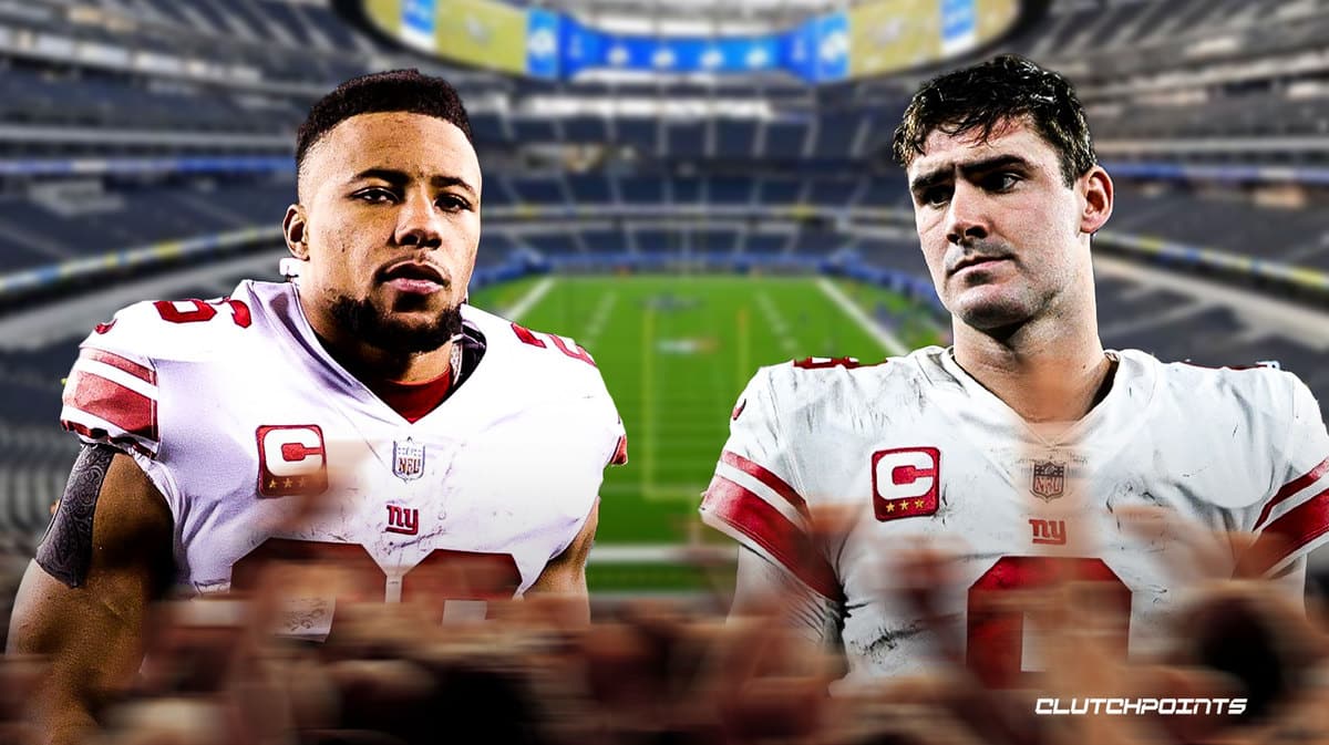 Saquon Barkley, Daniel Jones, New York Giants