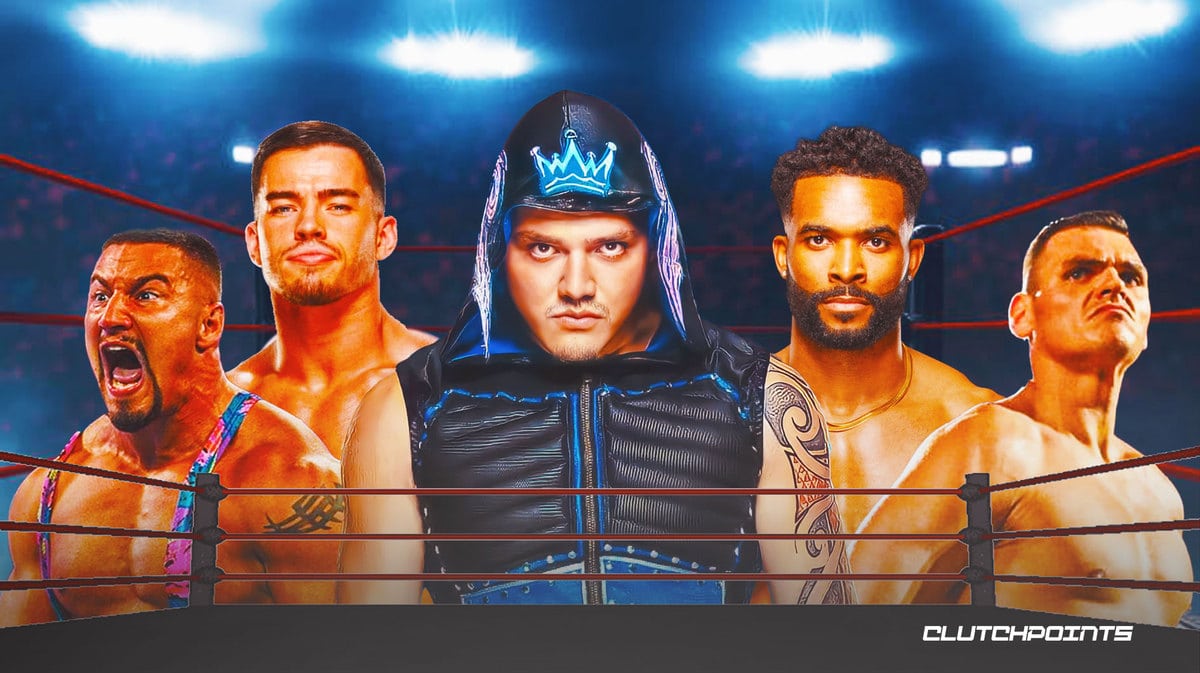 Gunther, Bron Breakker, Montez Ford, Austin Theory, Dominik Mysterio, WWE