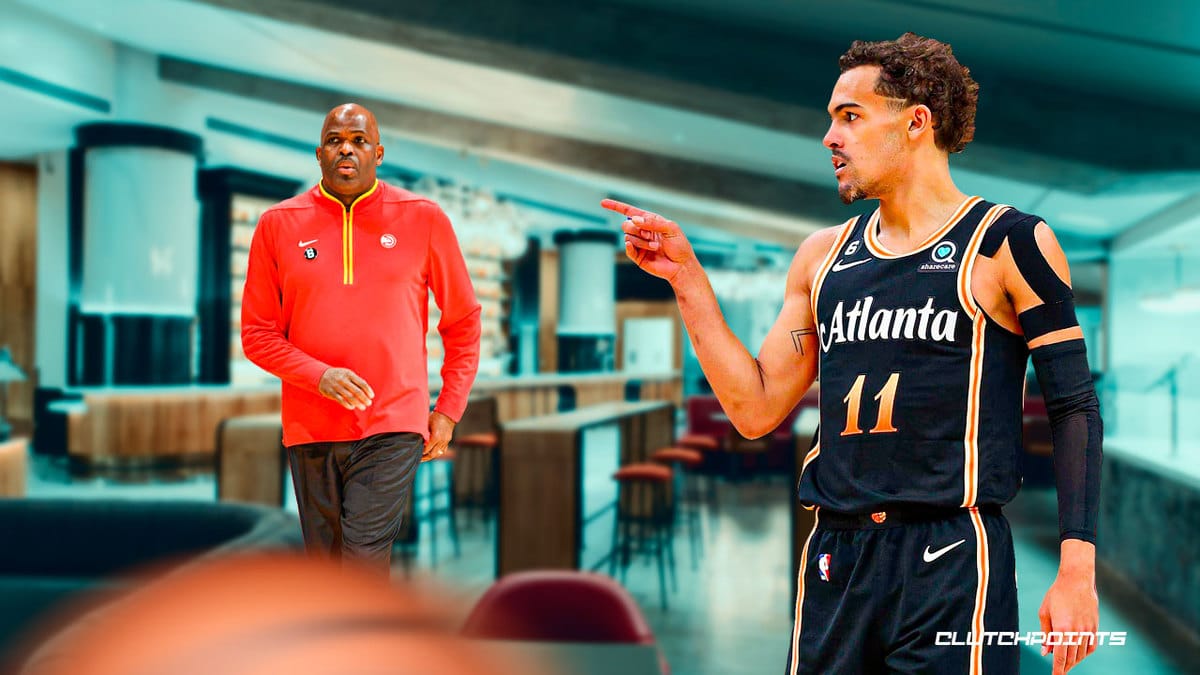 Atlanta Hawks Trae Young Nate McMillan