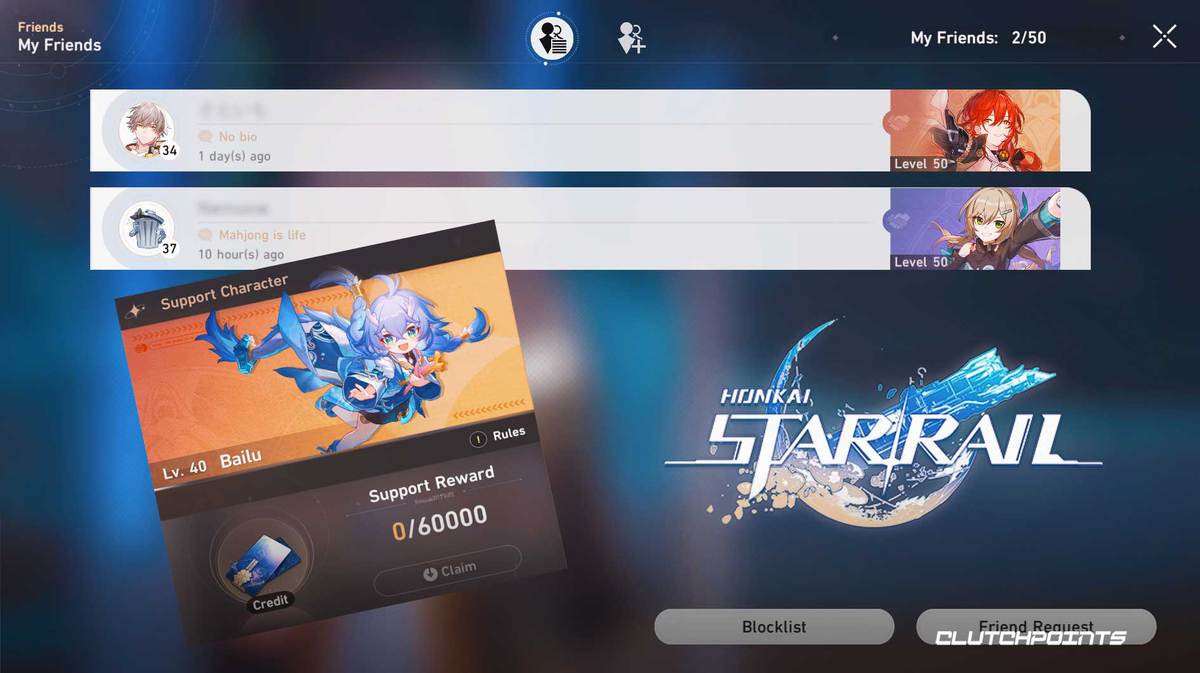 How to add friends in Honkai: Star Rail