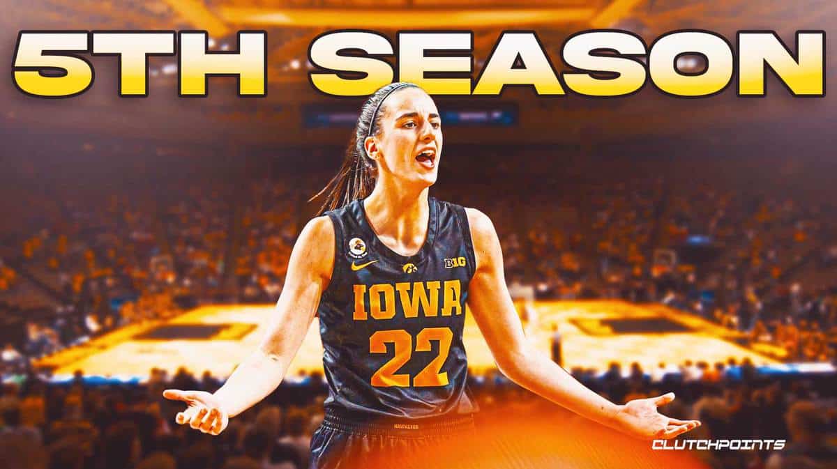 Caitlin Clark teases a 5th season with Iowa