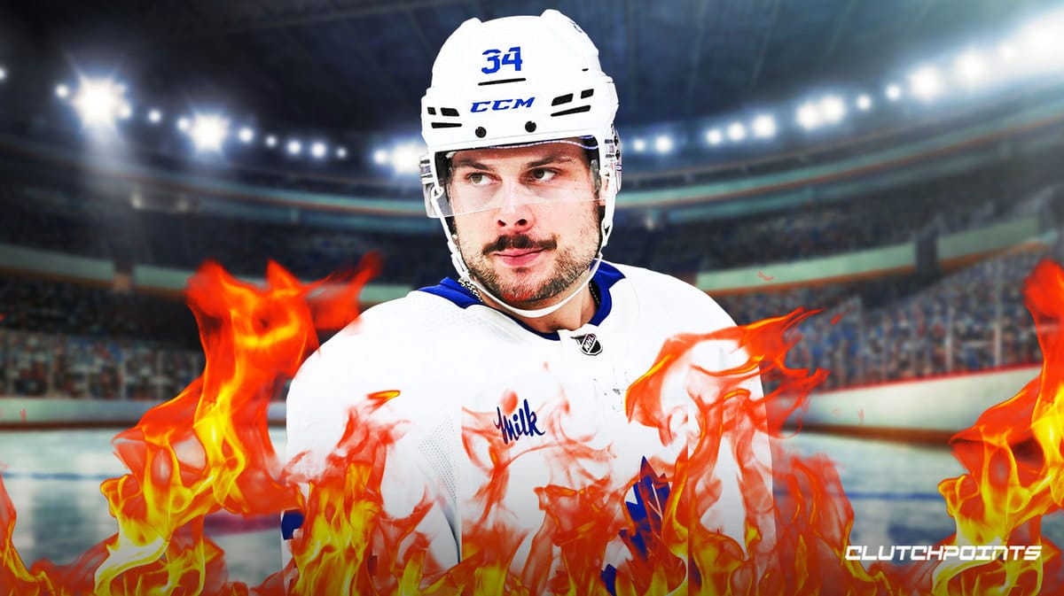 Auston Matthews, Toronto Maple Leafs, Leafs Hawks
