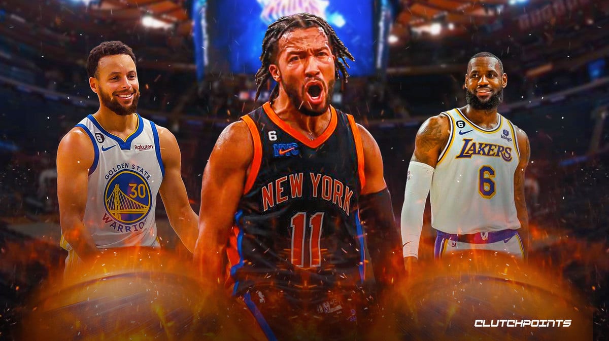 Jalen Brunson, Steph Curry, LeBron James, Knicks, All-Star