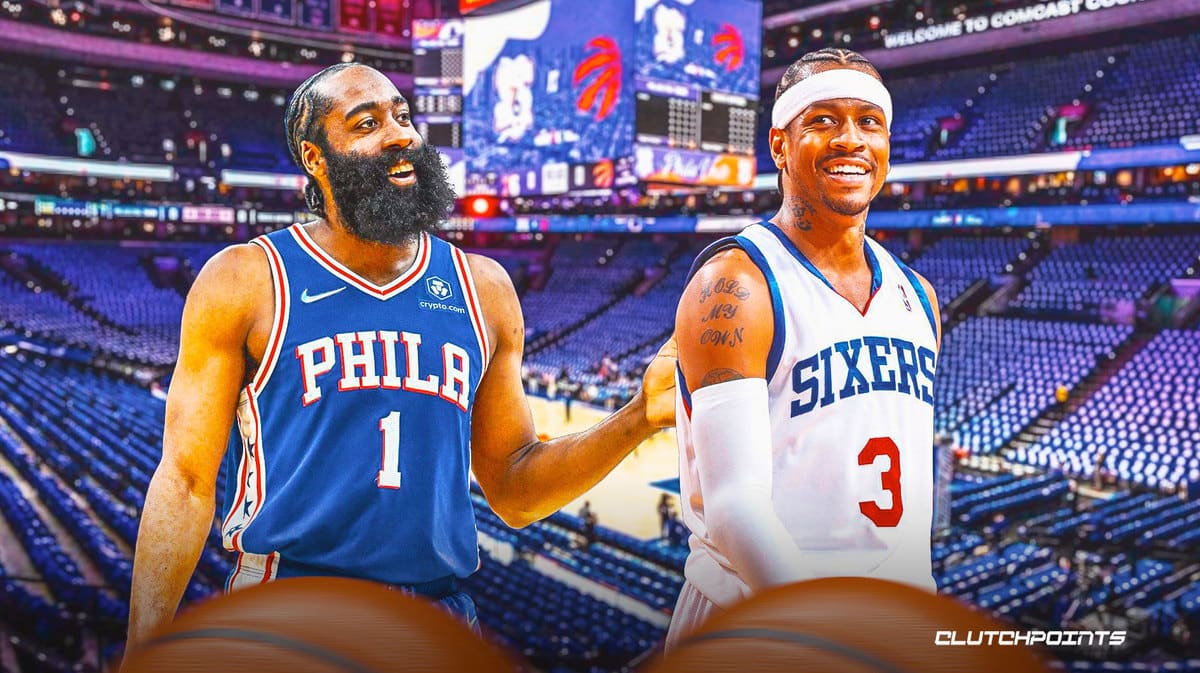 James Harden, Allen Iverson, Sixers