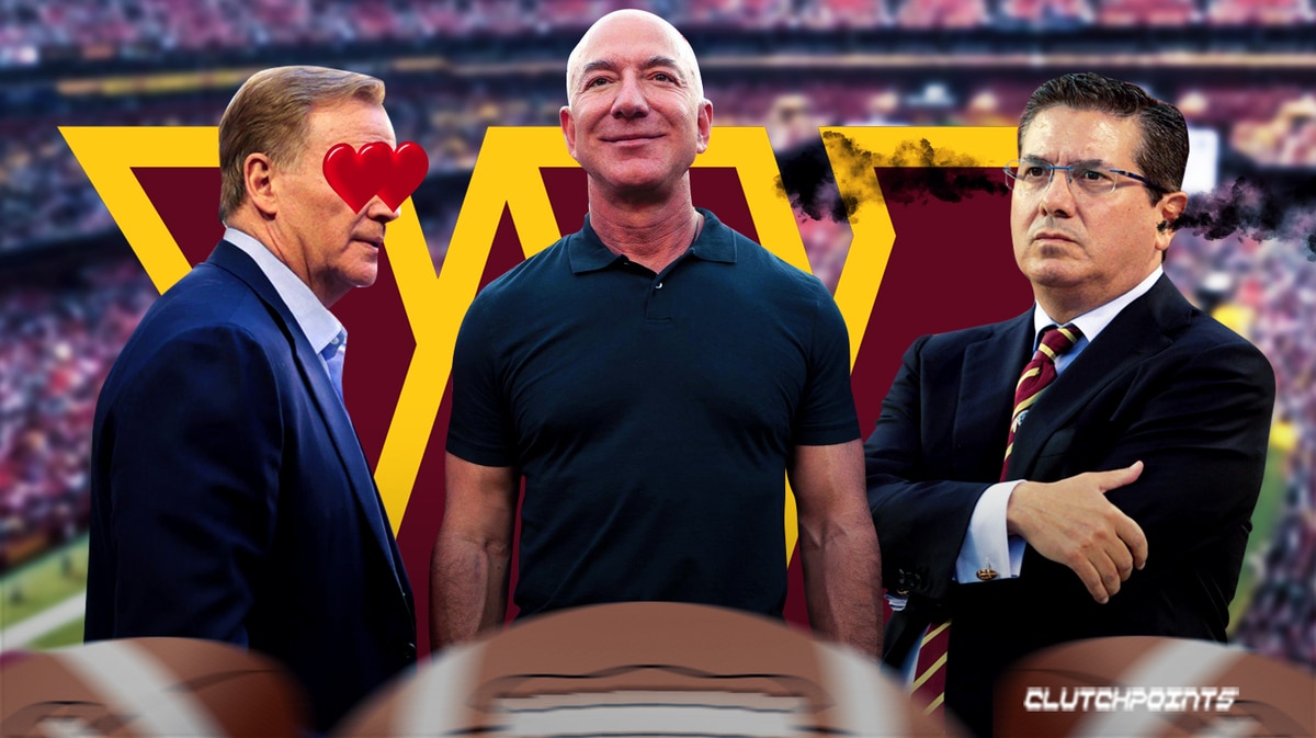 Dan Snyder is willing to sell the Commanders to Jeff Bezos despite owning  the Washington Post, per report