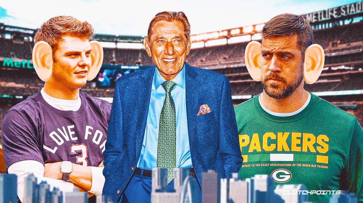 Joe Namath, Zach Wilson, Aaron Rodgers, Jets, Jets offseason