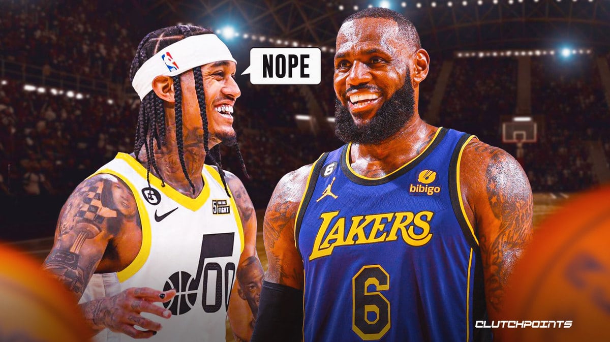 Jordan Clarkson, Utah Jazz, LeBron James, Los Angeles Lakers