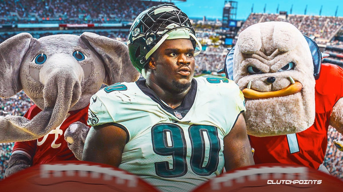 Jordan Davis, Eagles, Chiefs, Georgia, Alabama