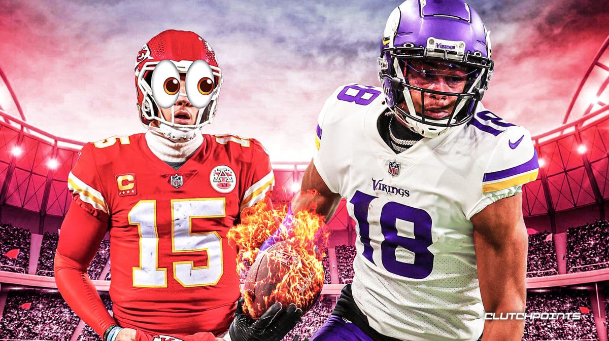 Justin Jefferson, Vikings, Patrick Mahomes