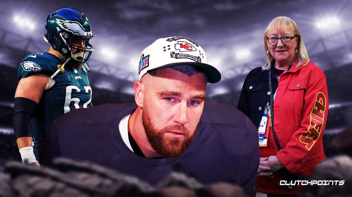 Kelce brothers, Travis Kelce, Jason Kelce, Chiefs, Eagles, Donna Kelce, Super Bowl