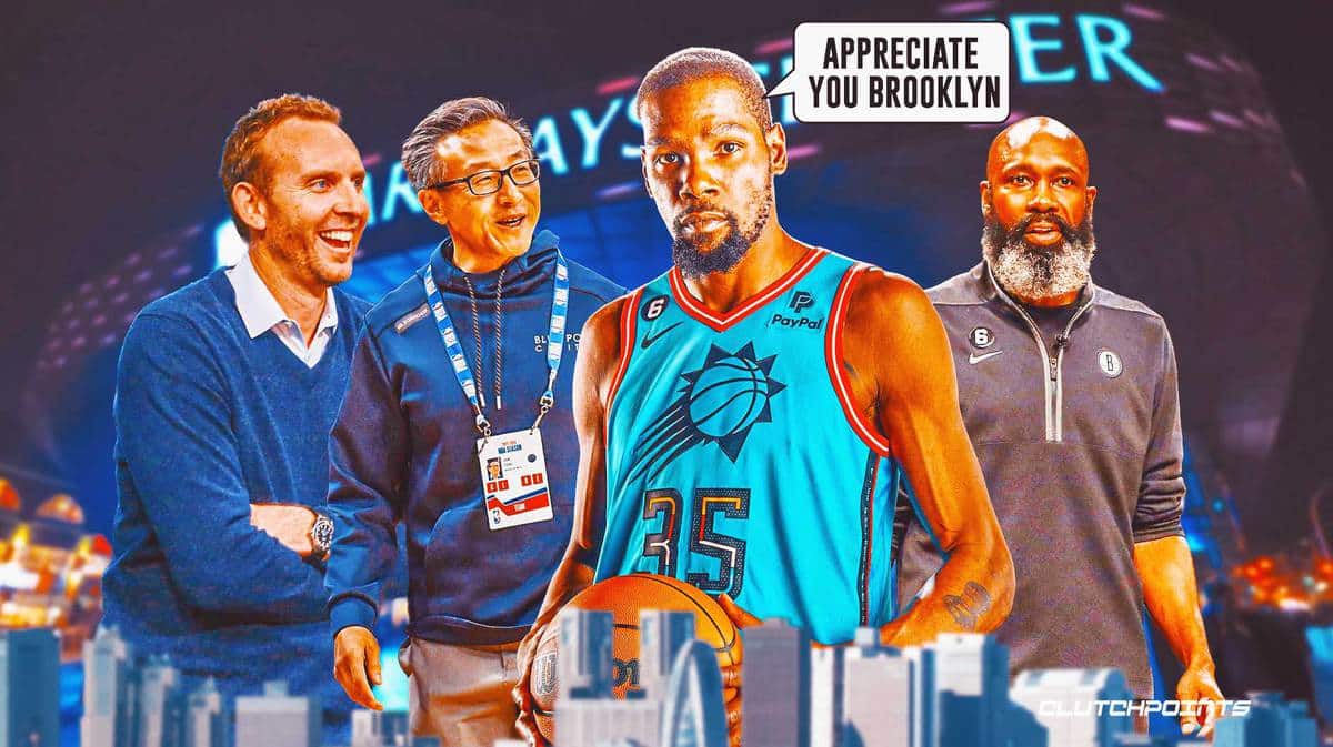 Kevin Durant, Nets, Suns, Joe Tsai, Jacque Vaughn, Sean Marks
