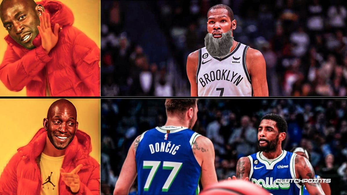 Kevin Garnett, Kevin Durant, Luka Doncic, Kyrie Irving