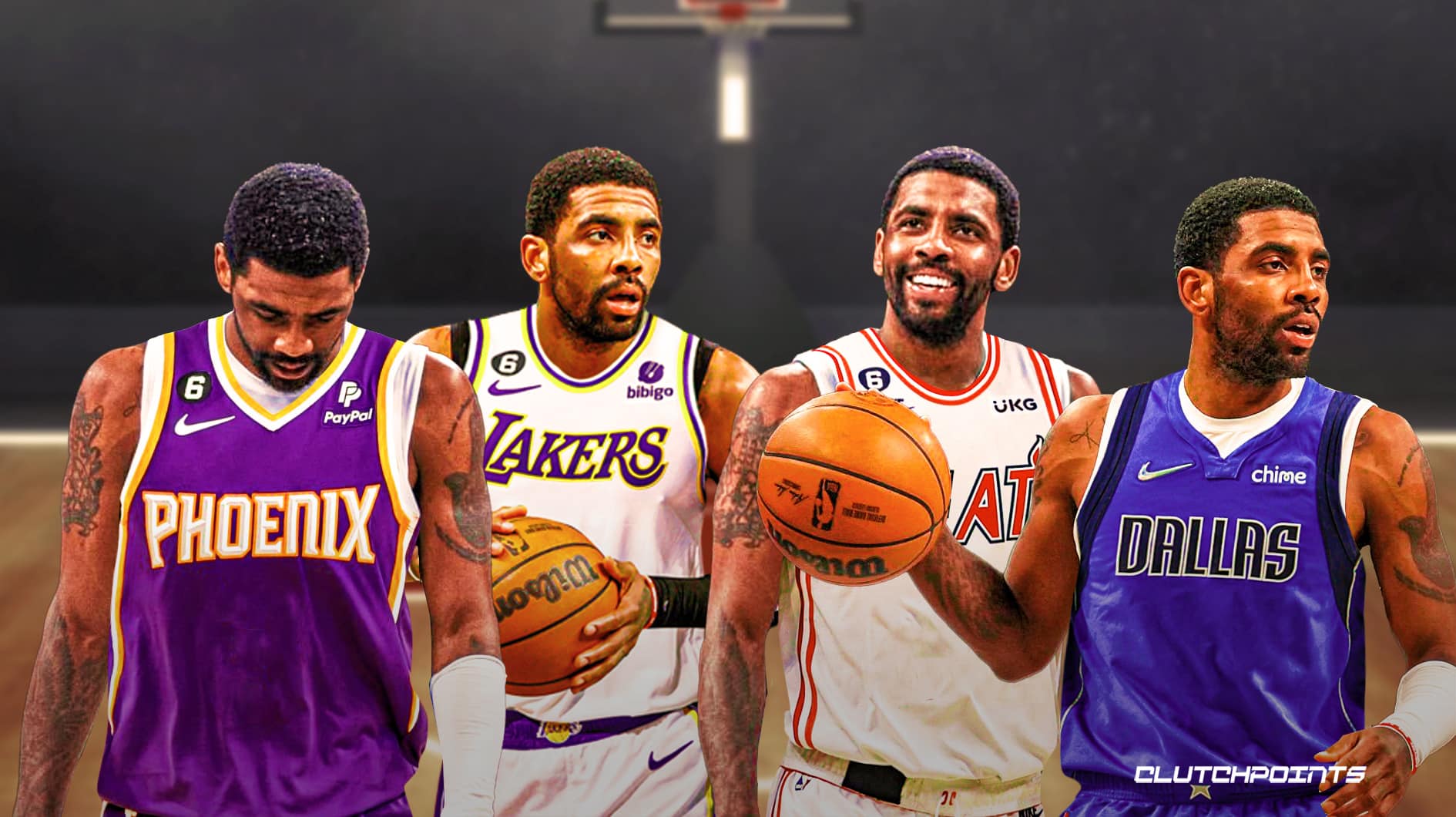 NBA rumors Kyrie Irving trade suitors Lakers, Mavs, Heat, Suns