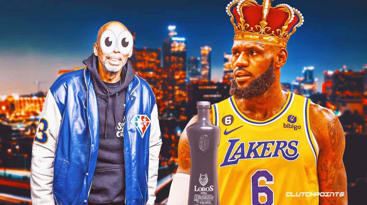 LeBron James, Kareem Abdul-Jabbar, Lakers