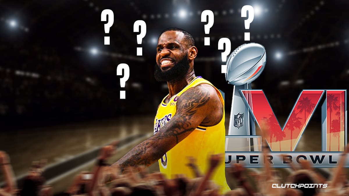 LeBron James, Super Bowl LVII, Los Angeles Lakers