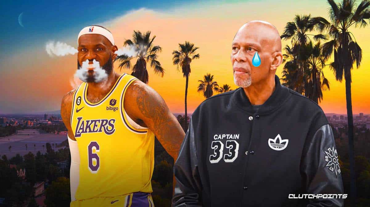 Kareem Abdul-Jabbar, LeBron James, Los Angeles Lakers