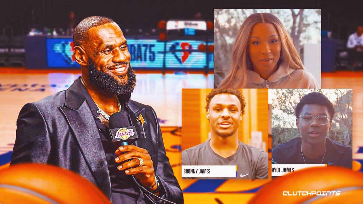 LeBron James, LeBron James family, LeBron James record, Los Angeles Lakers
