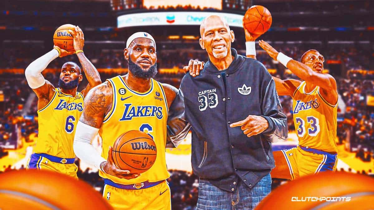 LeBron James, Kareem Abdul-Jabbar, Lakers, LeBron James scoring record, LeBron Kareem
