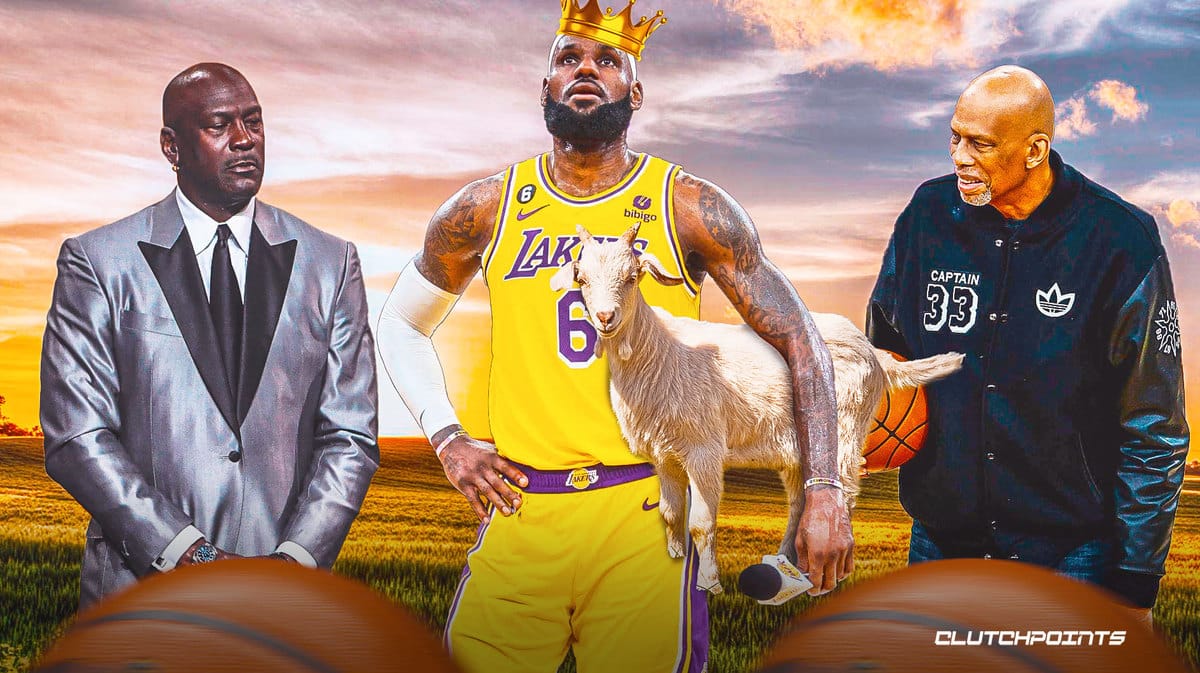 LeBron James Lakers Michael Jordan GOAT Kareem Abdul-Jabbar