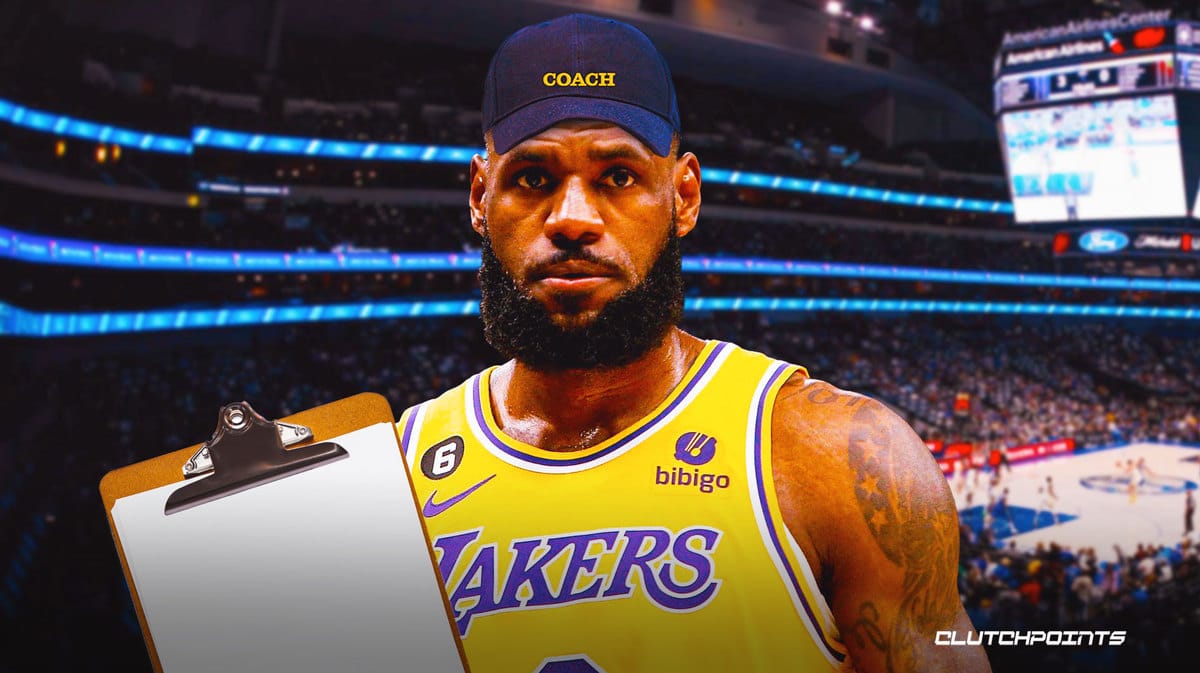 ClutchPoints on X: LeBron James being guarded by now-Lakers head