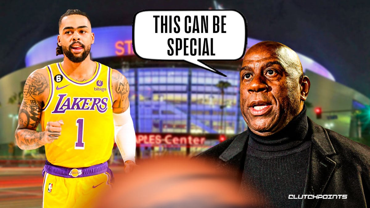 D'Angelo Russell, Magic Johnson, Lakers, LeBron James, Anthony Davis