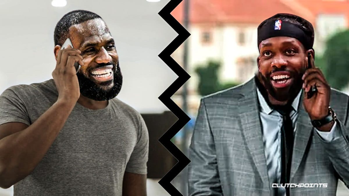 Patrick Beverley, LeBron James