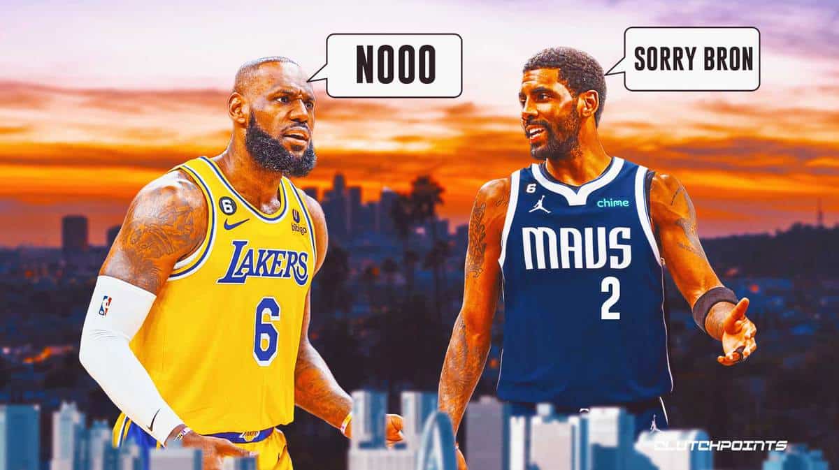Kyrie Irving, LeBron James, Lakers, Mavs, Kyrie Irving LeBron James, LeBron James trade