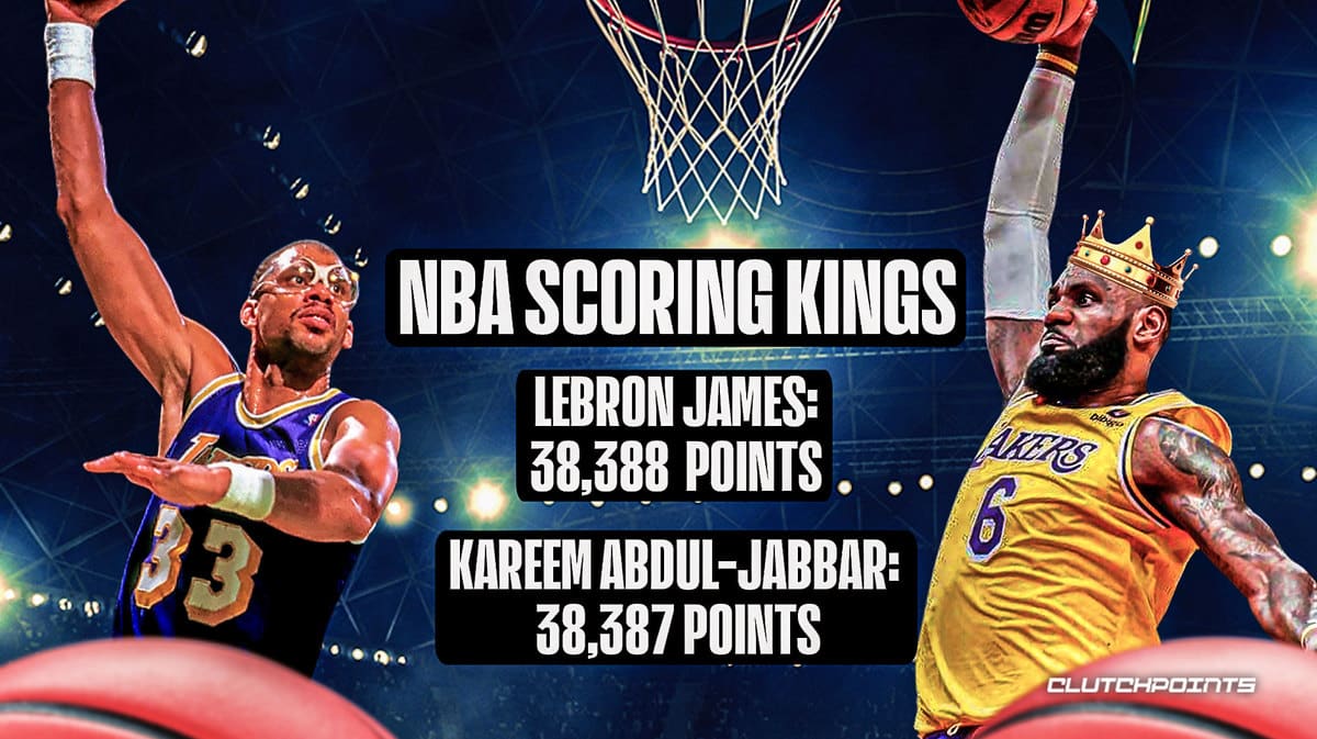 Lakers' LeBron James passes Kareem Abdul-Jabbar in NBA history